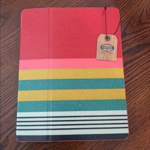 NEW Fossil Stripe Keyper iPad Tablet Case
